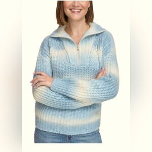 NWT Calvin Klein Womens Space Dye Knit Sweater Size L